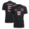 Maillot de Supporter Inter Miami CF Sergio Busquets 5 Extérieur 2024-25 Pour Homme